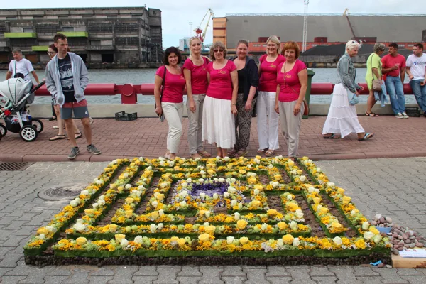 16.Ziedu paklāju festivāls Ventspilī